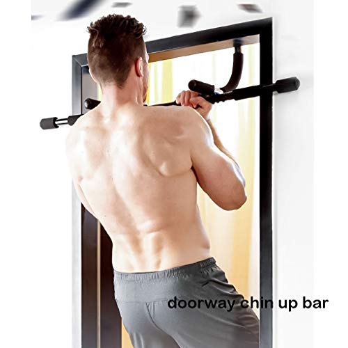 Doorway Chin Up Bar, Home Gym Portable Horizontal Bar No Screws, Strength Training, Load 150kg