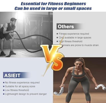 Portable Workout Resistance Training Tool | Space-Saving Home Fitness Equipment for Light Exercise, Daily Movement & Low-Impact Training for Men & Women Working Out.(Grey 2pcs)