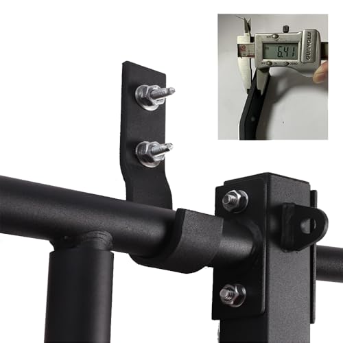 Wall Mount Hooks, Multifunctional Wall Mounted Pull Up Bar Four Hooks with Wall Mount Screws