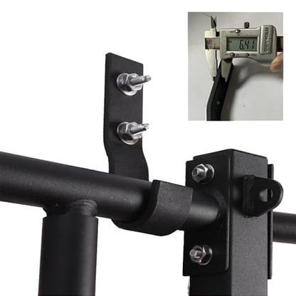 Wall Mount Hooks, Multifunctional Wall Mounted Pull Up Bar Four Hooks with Wall Mount Screws
