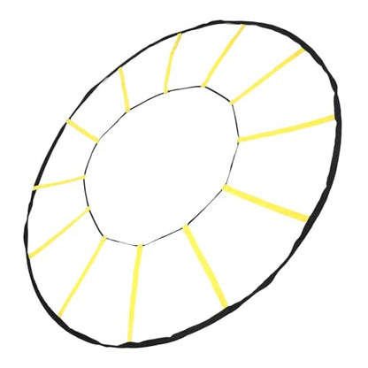 Premium Nylon Circular Training Ladder 12 Rungs Soccer Basketball Football Trainer for Athletes