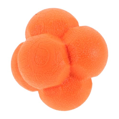 Luxshiny Hexagonal Reaction Bounce Ball for Hand-Eye Coordination Training Agility Reflex Trainer for Baseball Basketball Soccer Challenging Six-Sided Design Enhances Quickness
