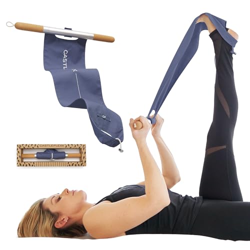 CastleFlexx Mobility and Full Body Strengthening Device - color: Dark Blue, size: Standard 5'0 - 5'8