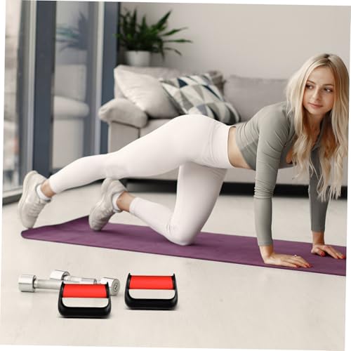 POPETPOP 1 Pair Strength Training Handles with Nonslip Grips for Home Workouts Portable Bars for Floor Exercise Joint Friendly Design for Enhanced Stability and Safety