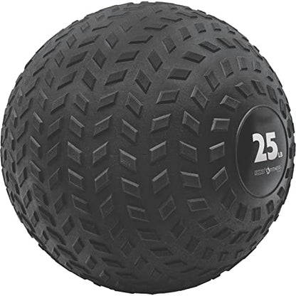Champion Sports Rhino Fitness Slam Ball – Sand-Filled, Bounce-Resistant Ball for Strength & Conditioning, 6–50 lb - style: 25 Pound