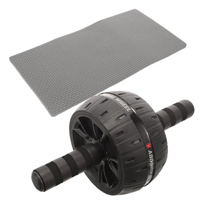 Mikinona Advanced Ab Roller Wheel with Wide Stability for Home Gym Multi-angle Exercise Equipment to Strengthen Back Sides Fitness Roller for Men and Women Beginners and Experts