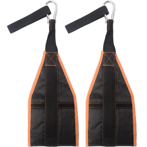 Hanging Ab Straps Set for Core Strength Training, Sturdy Portable Gym Ab Training Belt with Adjustable Suspension, Household Workout Gear for Home and Gym Use
