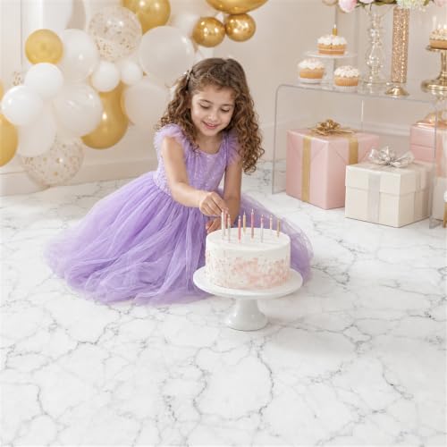 Kate White Marble Rubber Photography Floor Mat 8x5ft - color: Marble, size: 8x5ft