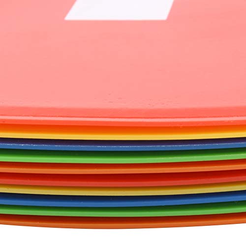 Flat Cones Spot Markers for Soccer, PVC Football Discs Signs, for Basketball Sports Speed Training