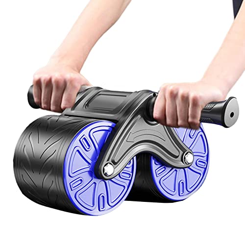 Ab Wheel Roller, Abdominal Exercise Roller - Automatic Rebound Core Strength Roller for Beginners,Fitness Machine, Abdominal Exercise Equipment for Women and Men Core Strength Training