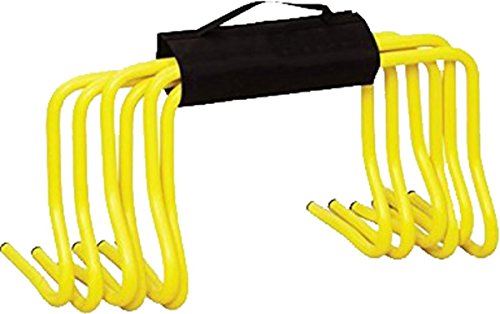 Set of 6 Speed Agility 6" Hurdles with Carry Strap