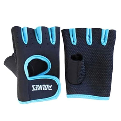 Cycling Half Finger Gloves for Men Women Non-Slip Breathable Bike Riding Fitness Gloves