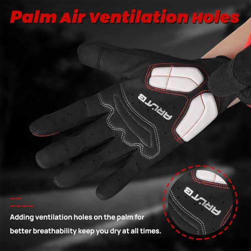 Cycling Gloves for Men and Women Mountain Bike Gloves for Bike Riding Mountain Bicycle Dirtbike Motorcycle BMX MTB Motocross Racing