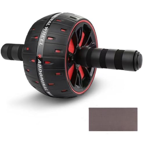 Ab Roller Wheel and Knee Mat, Abs Workout Equipment for Abdominal & Core Strength Training, Home Gym Fitness Exercise Wheels for Women Men, Abdominal Wheel