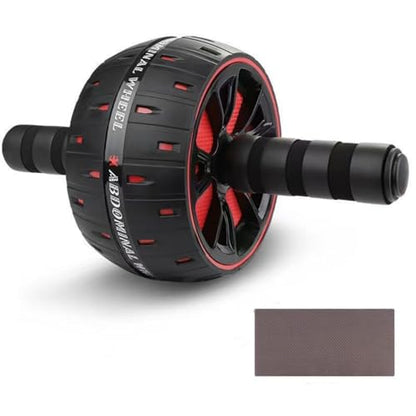 Ab Roller Wheel and Knee Mat, Abs Workout Equipment for Abdominal & Core Strength Training, Home Gym Fitness Exercise Wheels for Women Men, Abdominal Wheel