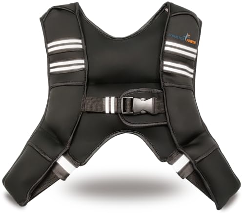 Weighted Vest for Men and Women 6Lb/8Lb/10Lb/12Lb/15Lb/20Lbs Adjustable Workout Vest for Strength Training, Running, Cardio, Rucking, Fitness & Cross Training