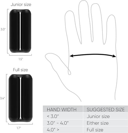 ONO Roller - Handheld Fidget Toy for Adults | Help Relieve Stress, Anxiety, Tension | Promotes Focus, Clarity | Compact, Portable Design (Black, Full Size - ABS Plastic) - size: Full Size, style: ABS Plastic - Black
