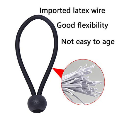 Newan 15pcs Replacement Bungee Ropes Fitness Trampoline+Spanning Tool - Max Limit 330 lbs