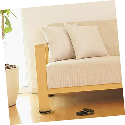TEHAUX 16pcs Heavy Duty Furniture Glides Moving Pads Core Sliders Material for Moving No Scratch and Noise
