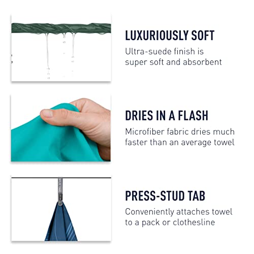 Sea to Summit Drylite Towel, Lightweight Camping and Travel Towel