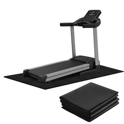 Molain Walking Pad Mat, 68x24x0.2 Inch Foldable Treadmill Mat, for Carpet - size: 0.5CM