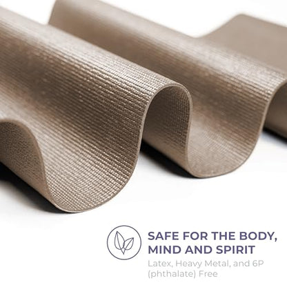 Voyage Yoga Mat Roll, 24in x 50ft Exercise Mat, 5mm Thick Non-Slip Gym Mat for Home Workout and Fitness, Anti-Tear, Cut up to 8 Regular Yoga Mats