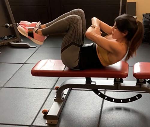 Glute Kickback PRO “Patented” 100% Made in The USA - Cable Machine Ankle Straps - size: Women's