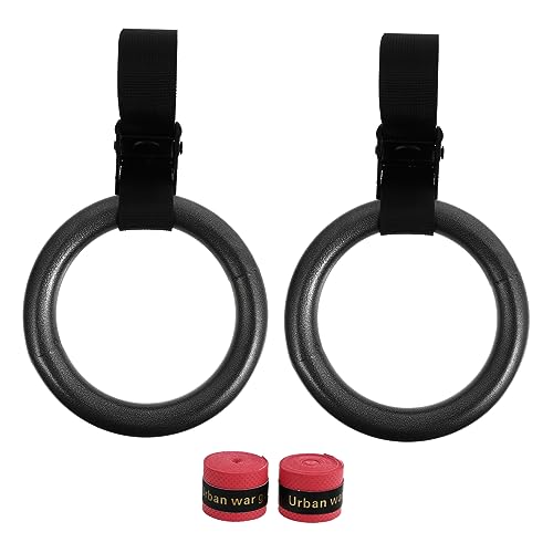 balacoo Portable Workout Ring Set Gymnastics Ring Home Gym Equipment Random Color