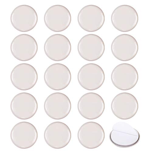 Ezrotekt 16PCS Self-Adhesive Furniture Sliders 2-3/8" Round Furniture Moving Pads Heavy Duty Adhesive Furniture Slider for Carpet Furniture Glide Chair Slider for Carpet Furniture Movers - color: Beige, size: 2 3/8"
