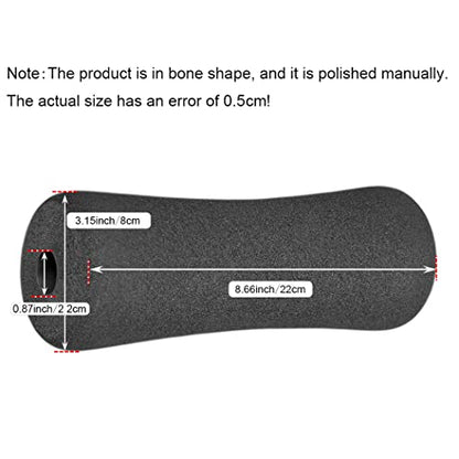 Foam Foot Pads Rollers Two Pair for Home Gym Exercise Machines Equipments Replacements with 1 Inch(2.5cm) Rod (Foam 8.66" X 3.15" Od X 0.87" Id) - color: Foam 8.66" X 3.15" Od X 0.87" Id