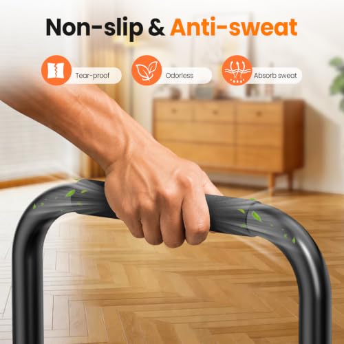 RELIFE REBUILD YOUR LIFE Dip Bar for Home Gym Training 400LBS Parallel Bars - color: Black-03
