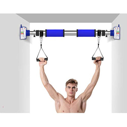 Pull-Up Bars Horizontal Bar CorridorDoorway- No Screws-Home Resistance Band Workout Equipment Arm Trainer130-176cm Load 150kg,