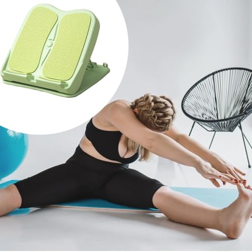 Slant Board for Calf Stretching, Adjustable Portable Training Equipment Incline Board Calf Stretch for Hamstring Legs Calves, Green