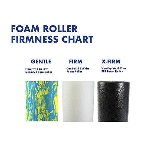 Low Density Soft/Medium Foam Physical Therapy Roller (12" Full Round)