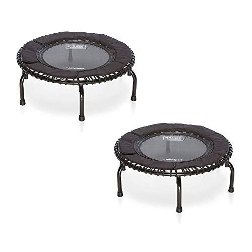 JumpSport 250 Fitness Rebounder Mini Trampoline in Home Cardio Fitness (2 Pack)