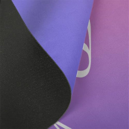Custom Name Yoga Mat,Personalized Travel Yoga Exercise Mat,Non Slip,Perfect for Kids & Adults,Gradient Color D Series - color: Style 13