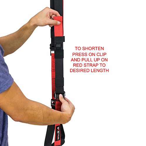 Valor Fitness Suspension Training Straps, Full Body Trainer for Home Gym