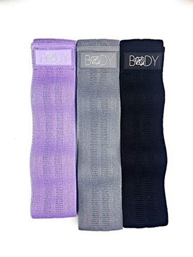 Resistance Bands for Women Butt and Legs, Non-Slip Booty Bands, Resistance Band Booties for Women, 3 Pieces Exercise Band, Workout Band, Resistance Loops, Leg Bands for Working Out