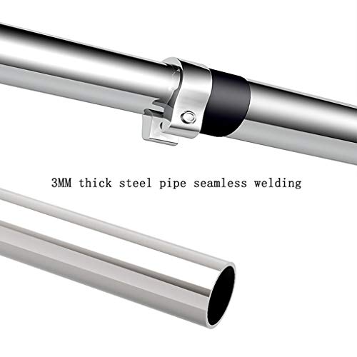 Pull-Up Bars Horizontal Bar, 70-92Cm Adjustable Doorway Chin Up Bar, No Screws/Wall-Mounted Strength Training Equipment, Load 200Kg