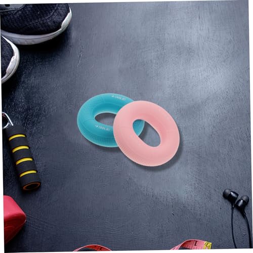 3Pcs Hand Grip Strength Trainer Multi-resistance Forearm Exerciser Rings for Grip and Finger Strength Portable Practical Hand Training Tool