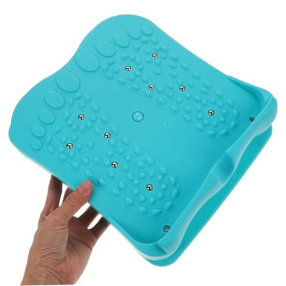 Folding Incline Board Foot Massager for Home Use Adjustable Calf Stretching Tilt Board Sturdy Non-Slip Surface for Fitness Training and Ankle Strengthening