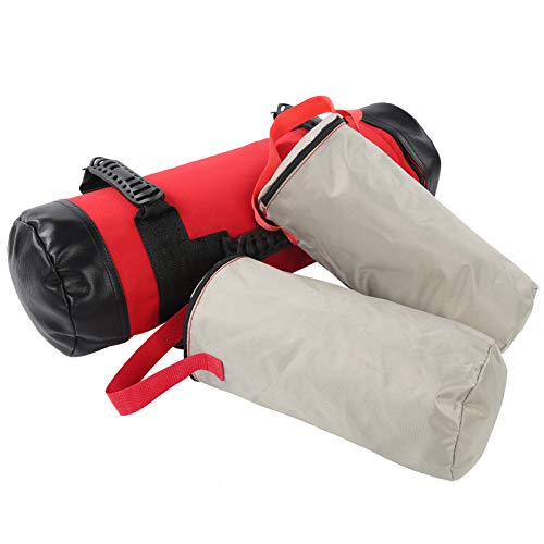Weightlifting Workout Sandbag, Fitness Exercise Sandbag with Ergonomic Handle, Durable Oxford Cloth Outer Skin for Core and Full Body Training, Includes 2 Fillable Inner - size: Large