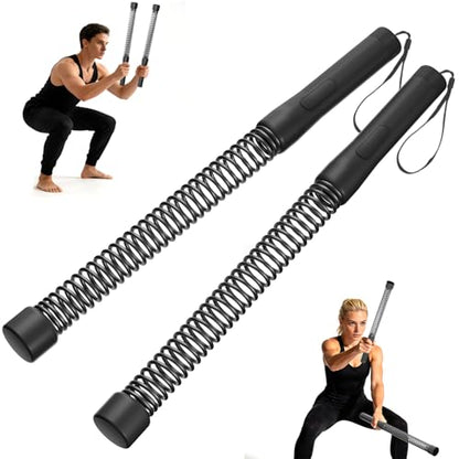 Cordless Ropeless Battle Ropes for Home Gym – Portable Weighted Workout Rope for HIIT, Cardio & Strength Training, Low-Impact Full Body Exercise Equipment for Men & Women