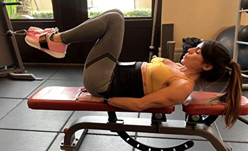 Glute Kickback PRO “Patented” 100% Made in The USA - Cable Machine Ankle Straps - size: Women's