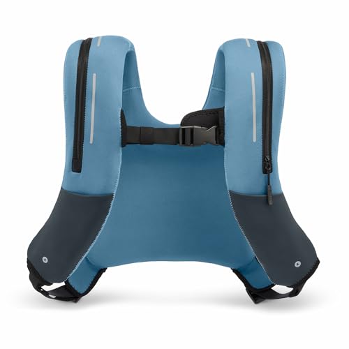 ZULU Weighted Vest Machine Washable Fresh Layer™ for Women & Men for Walking, Running & Strength Training, Phone Pockets, Adjustable Reflective Straps | 12lbs, 16lbs, 20lbs