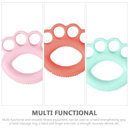 3Pcs Finger Trainers Hand Grip Ring for Four Finger Training