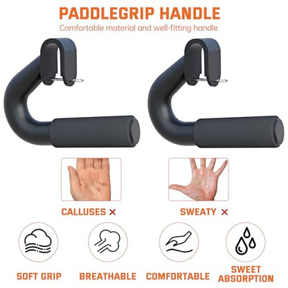 Neutral Grip Handles for Pull Up,1000 lbs Heavy Duty Steel Pull Up Handles,Ergonomic Portable Hooks for Barbell Row Deadlift Resistant Bands for Home Gym Fitness Enthusiasts-2 Pack
