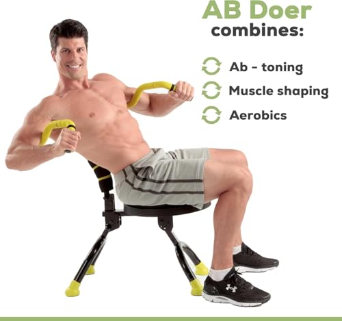 AB Doer 360 - Ab Fitness Machine System Provides An Abdonimal And Muscle Activating Workout with Aerobics to Burn Calories and Workout - style: AB DOER PRO