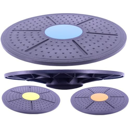 Happyyami Professional Anti-Slip Wobble Balance Board for Home Workout Yoga and Stability Exercises Random Color
