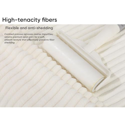 Luxury 4-Piece Quick-Dry Bath Towel Set 27.5X 55 Inches – Ultra Soft Microfiber for Bathroom, Bar, Pool, Gym & Travel – Elegant Twill Design - color: 4white